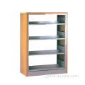 China Modern Luxury Simple Library Metal Book Shelf Manufactory